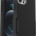 OtterBox iPhone 12 & iPhone 12 Pro Commuter Series Case - Black, Slim & Tough, Pocket-Friendly, with Port Protection