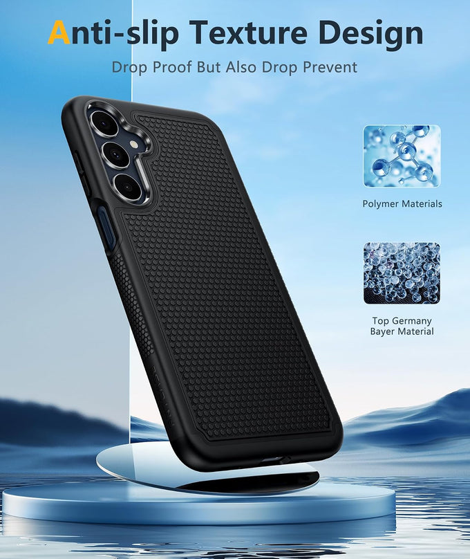 FNTCASE for Galaxy A17/A16 5G Phone Case: Dual Layer Samsung A17 5G Cover