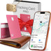 SPOTMINDERS Apple MFi Certified Wallet Tracker PRO Works with Apple Find My IP68 Rechargeable Tracking Card for Wallet Luggage Passport 0.07in Slim Credit Card Design Item Finder