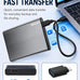 500GB External Hard Drive, Portable HDD Expansion Storage