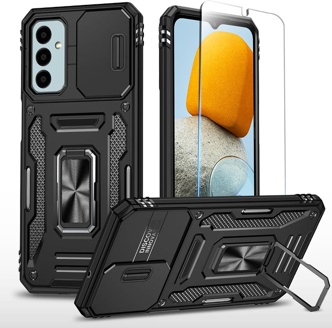 SunStory for Samsung Galaxy A17 5G Phone Case with Rotated Ring Kickstand