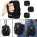Belt Pouch, Tactical Molle Phone Pouch EDC Utility Pouches Waist Bag Packs, Small Cell Phone Holster Gear Tool Gadget Pocket for Men Running