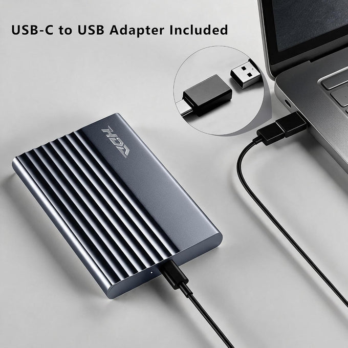 500GB External Hard Drive,USB 3.0 for PC, Mac, Desktop, Laptop, Smartphone, PS4, Xbox