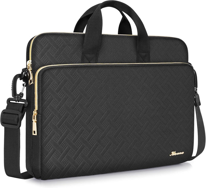 KIZUNA Laptop Sleeve Case 15.6 Inch Computer Shoulder Bag for for 16" MacBook Pro M4/Lenovo IdeaPad Flex 5i Gen 8/Legion Slim 5/Yoga Pro 9i/ThinkBook 16/HP Envy x360/Dell XPS 16/16 Plus,Khaki