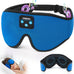 Voerou Sleep Mask Bluetooth 5.4 Headphones, Eye Masks for Sleeping with Ultra-Thin Stereo Speakers, Sleeping Mask Wireless Earbuds for Men Women Sleep, Cool Tech Gadgets for Teen Boys