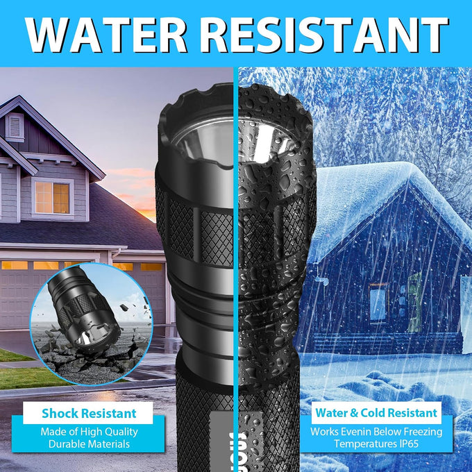 SAOPRKLER Flashlights High Lumens,Tactical Police Flashlight for Duty Belt