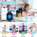 4G Kids Smart Watch Phone GPS, Smartwatch for Boys Girls Ages 4-12 Years with Video Call Chat Class Mode SOS Camera Alarm Games Parental App Touch Watch Gifts for Children (Includes SIM Card) Grey