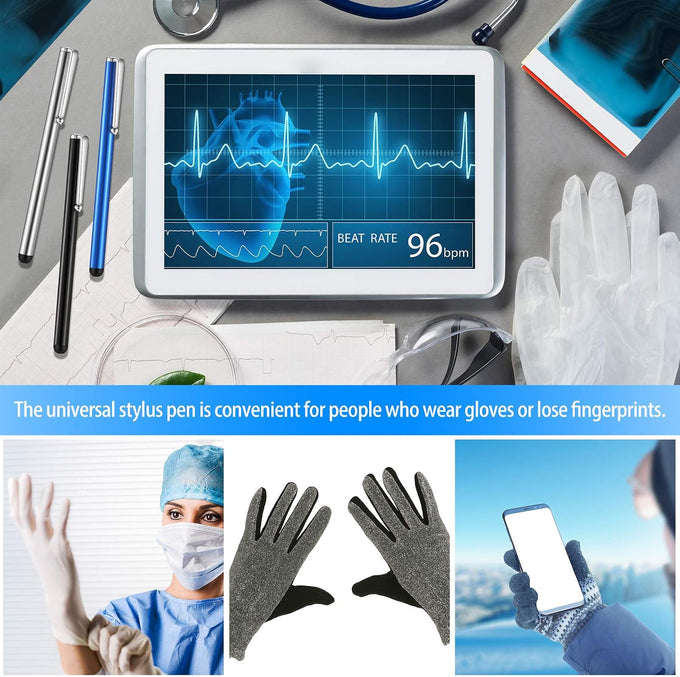 Outus 130 Pcs Stylus Pens Bulk Compatible for Most Device Touchscreens