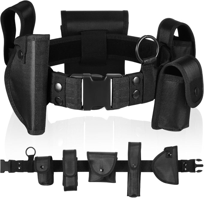 Police Security Duty Belts Correctional Officers Ultility Cop Costume Belt Law Enforcement for Women Men Hunting