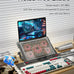 AICHESON Laptop Cooling Pad for 17.3" Notebook, Red 5 Fans