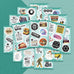 100Pcs Photography Stickers for Water Bottle and Laptop - Photography Party Supplies - Gifts for Photographer - Photo and Camera Stickers - Gift for Women & Men