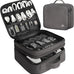 MATEIN Cord Organizer Case with Adjustable Divider, Large DJ Cable File Bag