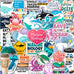 100Pcs Photography Stickers for Water Bottle and Laptop - Photography Party Supplies - Gifts for Photographer - Photo and Camera Stickers - Gift for Women & Men