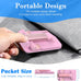 Cell Phone Stand, Adjustable Angle and Height Cell Phone Holder for Desk, Foldable and Portable, Anti-Slip Silicone Pad, Compatible with All Mobile Phones and 4-8 Inch Devices, Pink